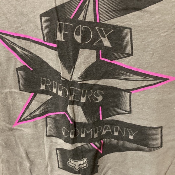 Fox Tee Shirt Womens Size Large 100%Cotton - Picture 3 of 4